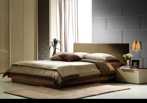 sypialnia całkowicie tani nowoczesny design brązowy