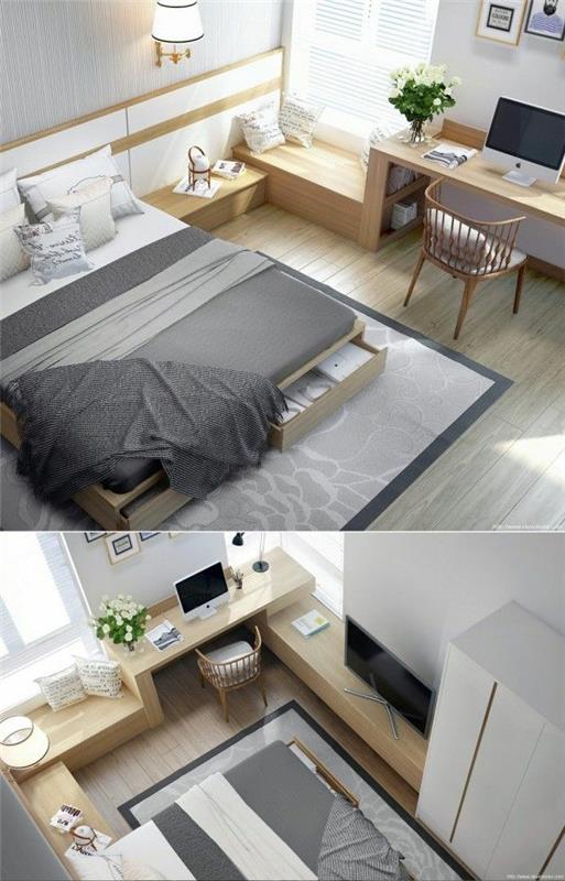 sypialnia całkowicie tani nowoczesny design na górze