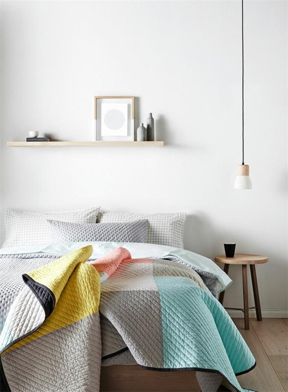 sypialnia całkowicie tani nowoczesny design skandynawski