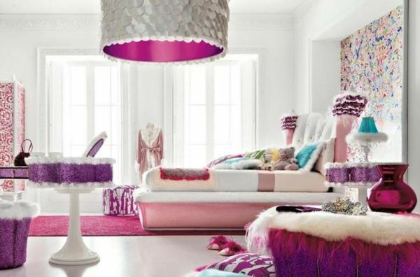 concevoir des chambres et aménager des chambres de jeunes au féminin