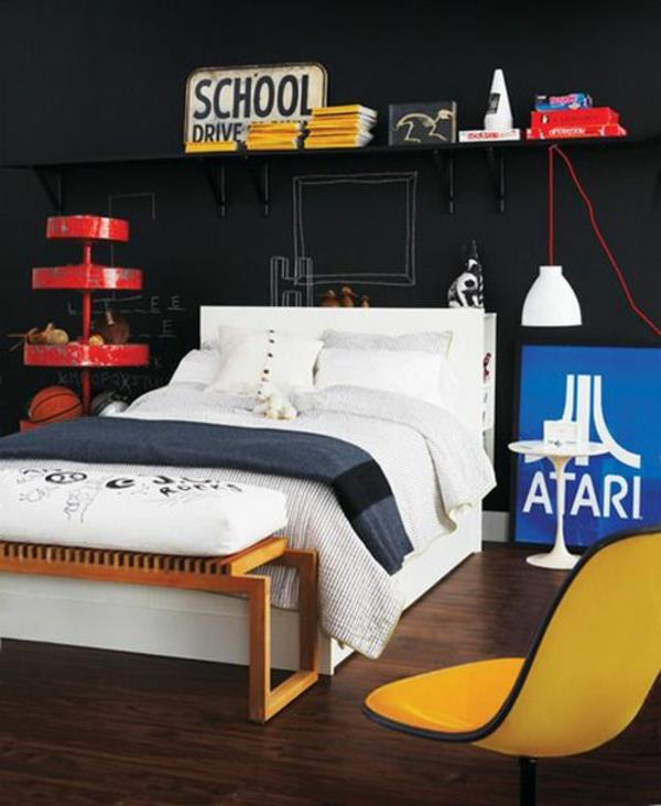 chambre design moderne ameublement masculin