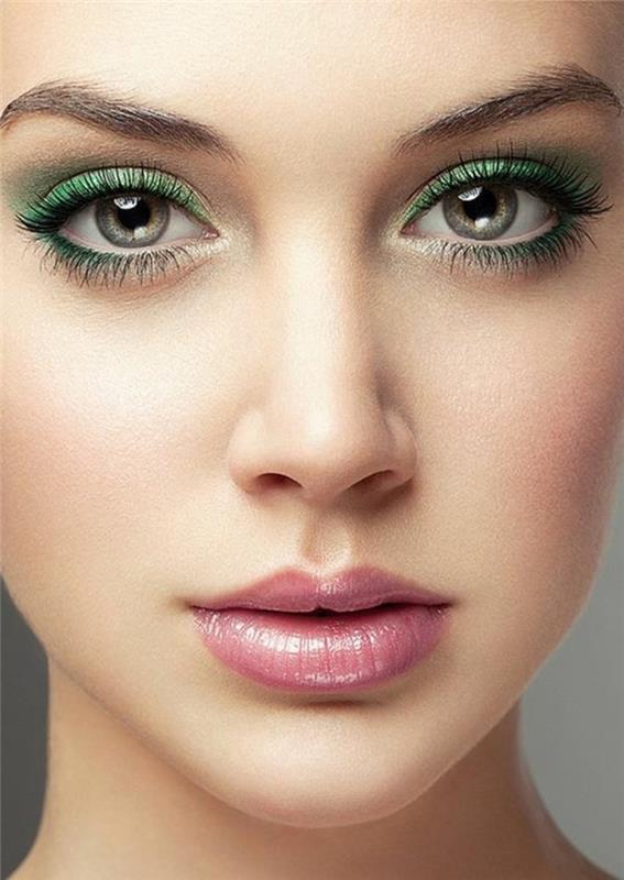 Conseils maquillage tendances maquillage des yeux 2020 fard à paupières vert