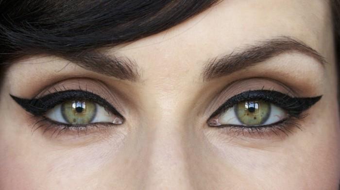 Conseils maquillage eye liner tendances maquillage yeux noirs 2020