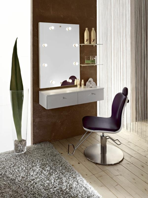 table de toilette design meubles muraux modernes