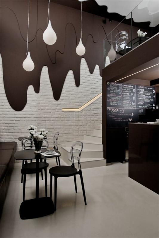 bar restaurant idées de conception barre de chocolat pologne