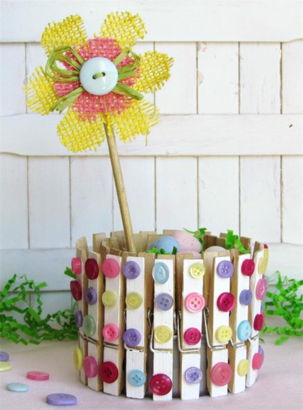 belles idées de décoration décoration de printemps bricolage