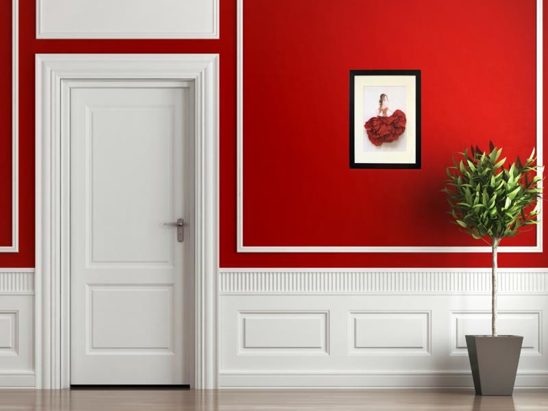 belles idées de couleurs de mur couleurs de mur combinent rouge blanc