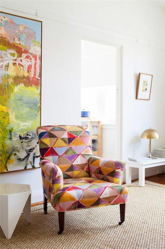 projekt fotela EDIT sizal dywan piękny obraz