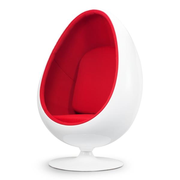 projekt fotela ei fotel ei piękne pomysły na życie czerwony biały