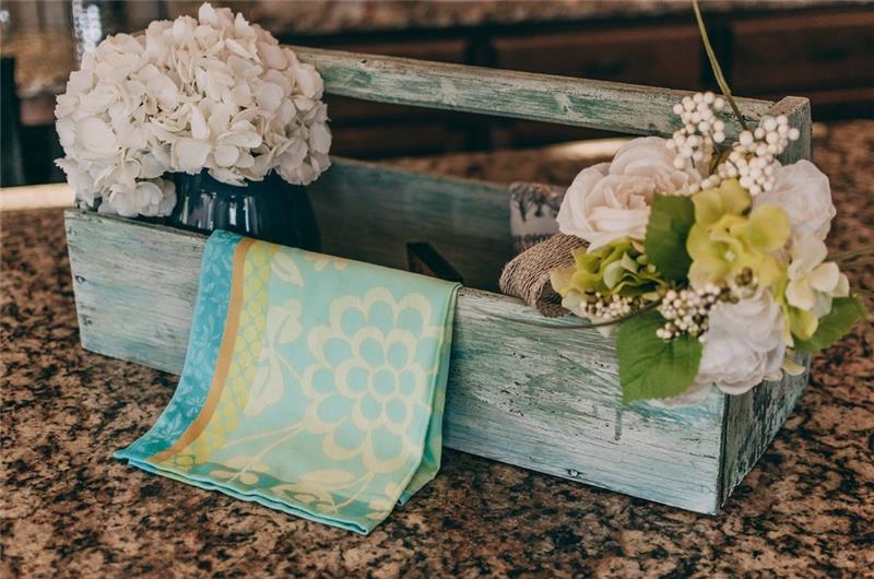 shabby chic kolory wystroju kuchni