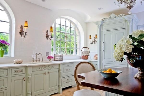 kinkiety kuchenne shabby chic przestronne i przytulne