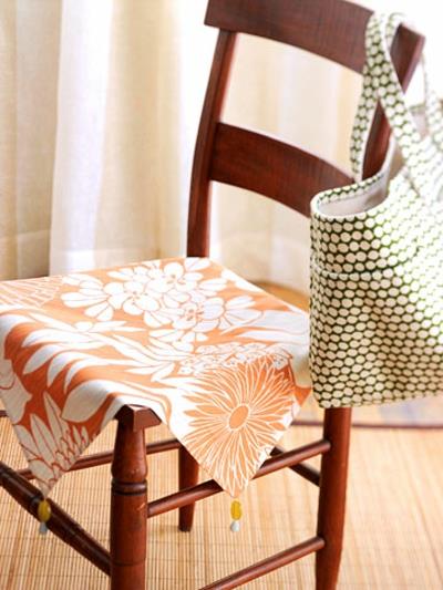 idée estivale décoration faites-le vous-même chaise drôle couverture