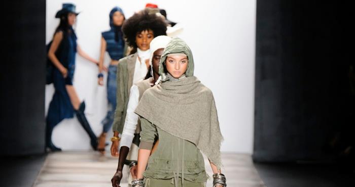 kobiety moda damska greg lauren 2016 new york fashion week