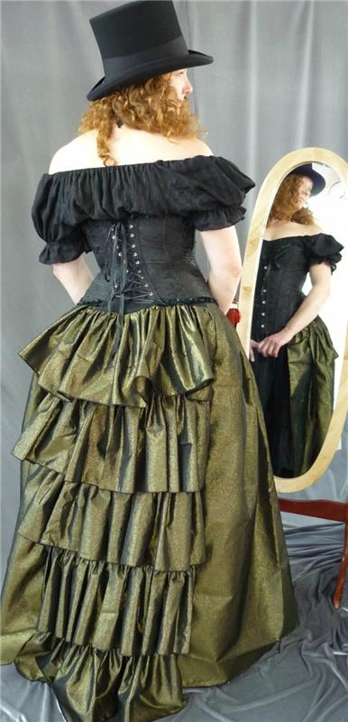 vêtements steampunk robe de mode pour femmes