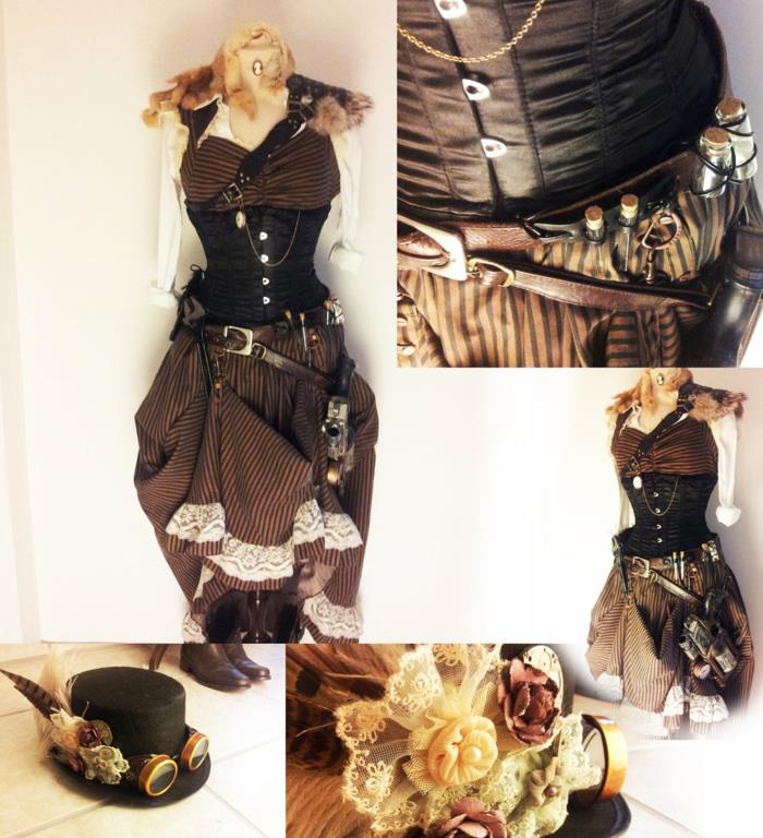 vêtements steampunk vêtements pour femmes accessoire de vêtements