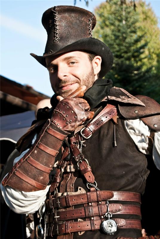 steampunk vêtements hommes costume la mode victorienne