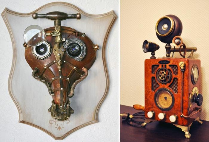 appareils rétro art steampunk