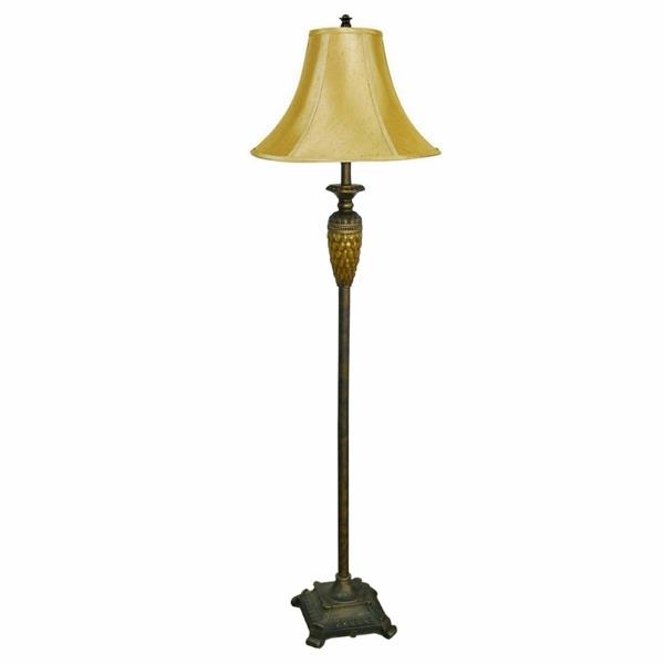 lampadaire style vintage élégant abat-jour