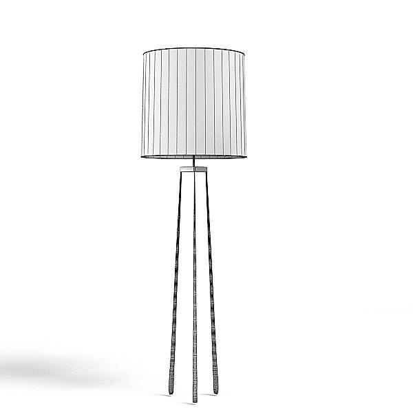 lampadaire élégant abat-jour idées d'éclairage