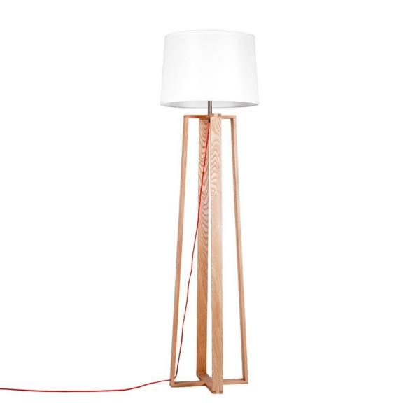 lampadaires abat-jour blanc classique