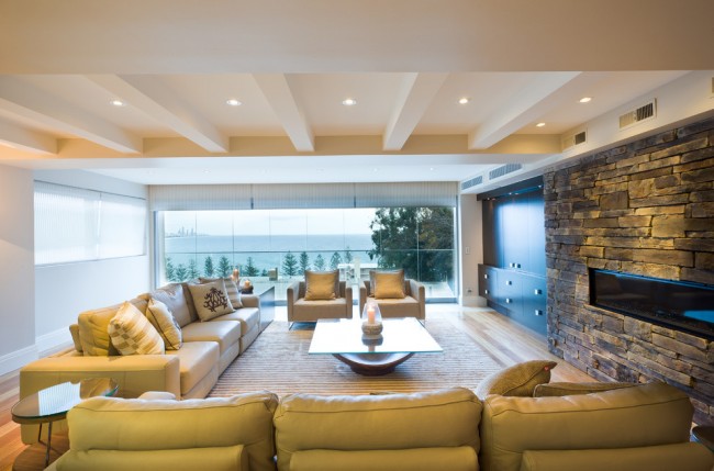 Stylový interiér moderního obývacího pokoje