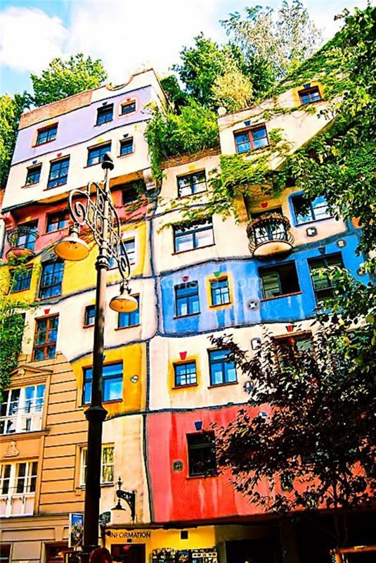 L'artiste autrichien Friedensreich Hundertwasser architecture verte