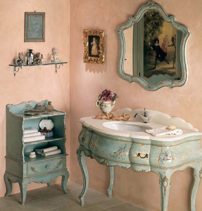 Elegantní nábytek ve stylu Provence