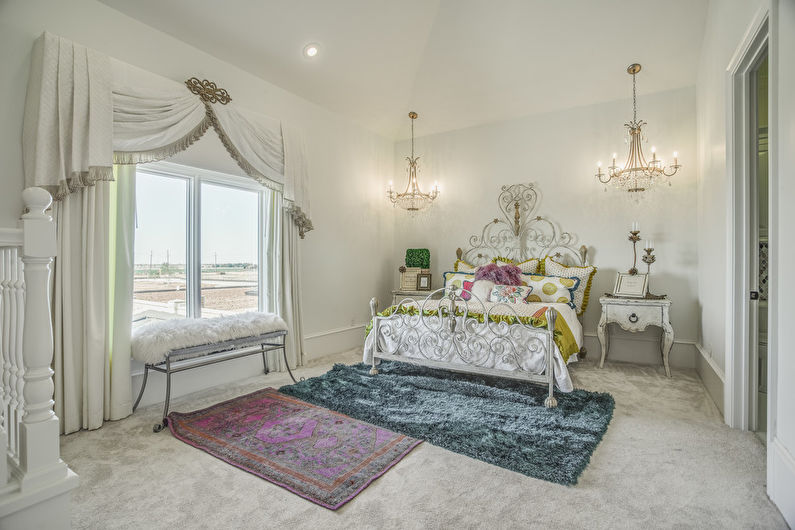 Интериорен дизайн на детска стая в стил shabby chic - снимка