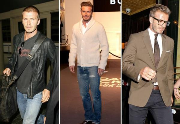 ikona stylu david backham fryzura trendsetter ikona mody
