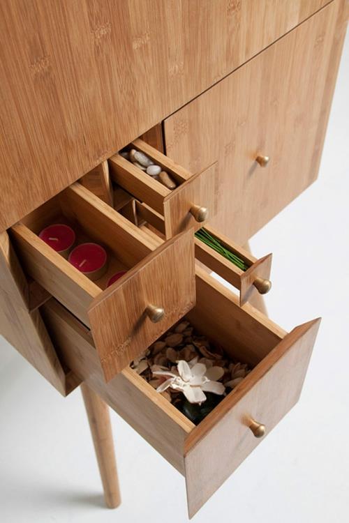 stylowe szuflady szafki inspirowane pomysłem projektanta modeli