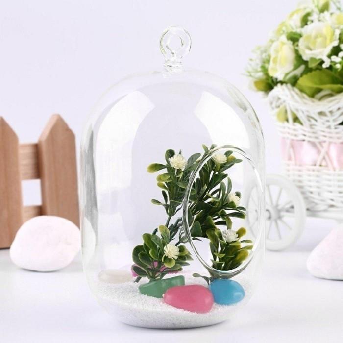 plantes d'intérieur succulentes idées de décoration terrarium élégant