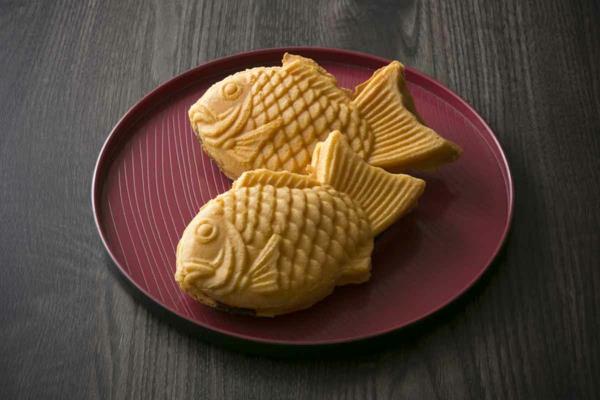 forme de poisson de bonbons japonais traditionnel taiyaki