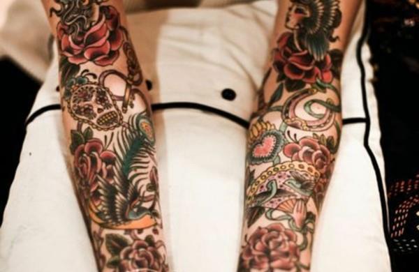 tatuaże na ramieniu wewnątrz motywów
