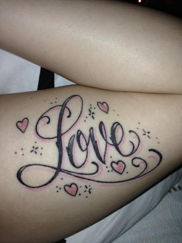 polices de tatouage motifs d'amour du haut du bras images de tatouages ​​​​cool