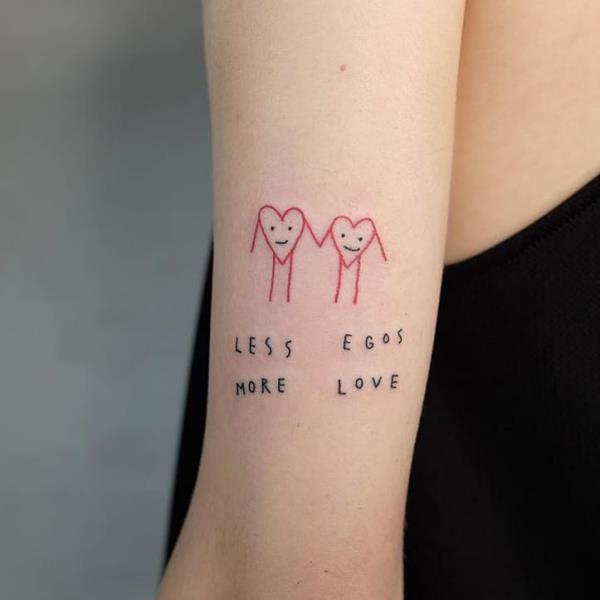tatuaże 2020 serca piękne pomysły
