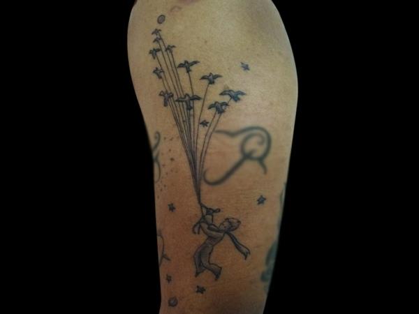 idées de tatouages ​​pour tatouage bras enfant oiseaux