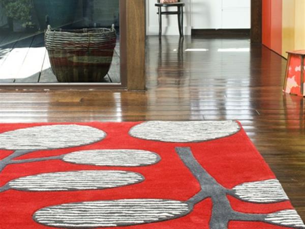 idées de tapis arbres stylisés