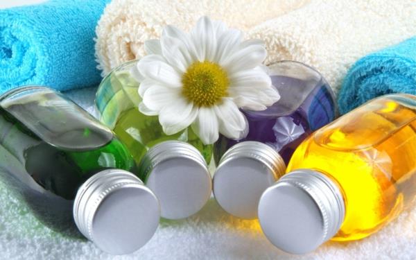 Olejki eteryczne efekt aromaterapii zielony żółty
