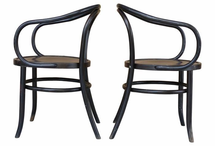 Krzesła thonet design classics zakrzywione krzesło z litego drewna bukowego