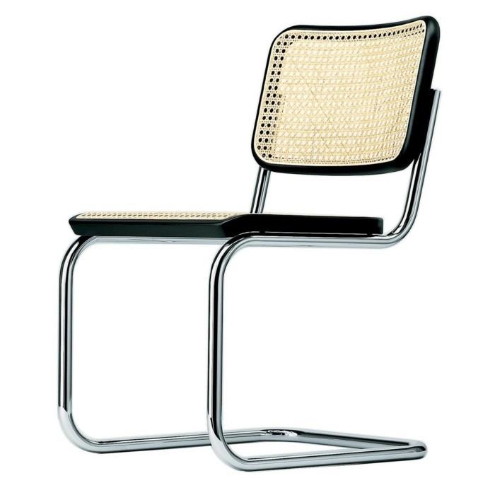 Krzesła thonet design classics meble z rur stalowych krzesło wspornikowe s32