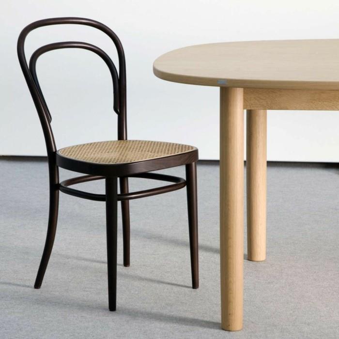 thonet krzesła design klasyczny stół w stylu wiedeńskim buchholz mid century