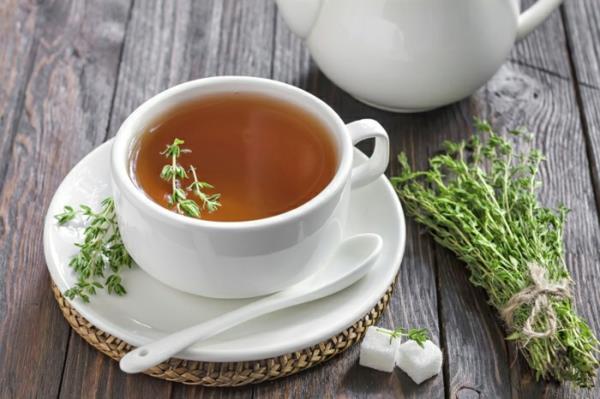 thé effet soin au thym