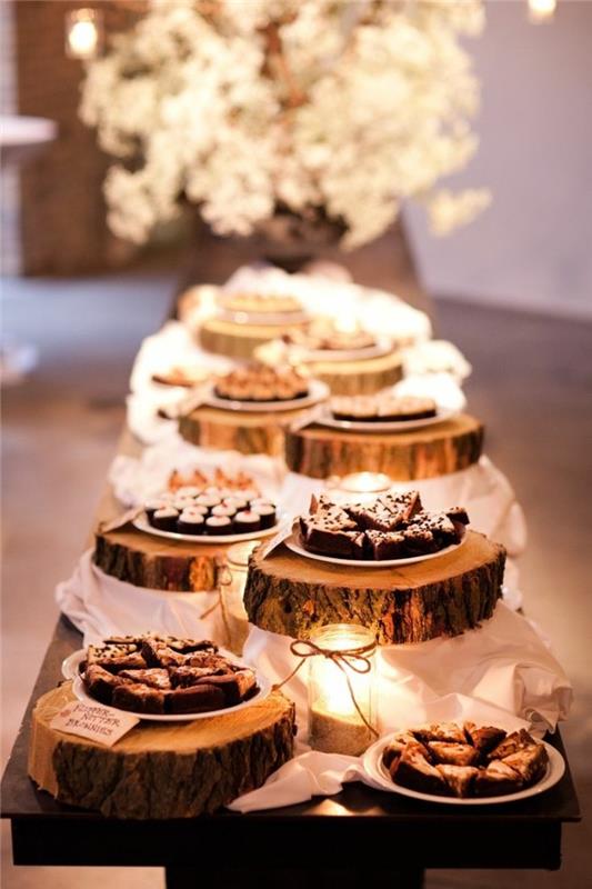 dekoracje stołu wesele ślub jesienią wesele w październikowym oświetleniu