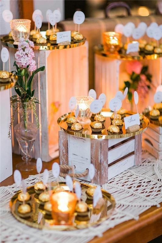 dekoracje stołu ślub ślub jesienią ślub w październiku złoty
