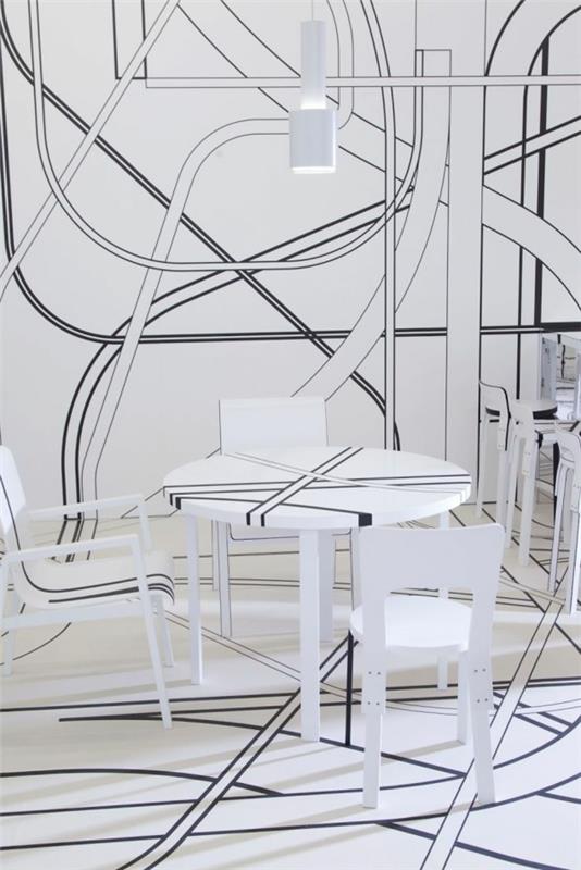 bar restauracja pomysły projektowe elementy dekoracyjne logomo cafe finlandia