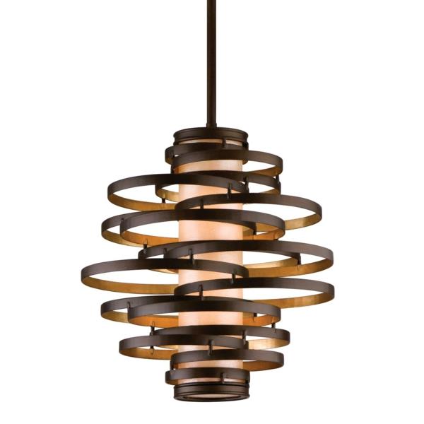świetna lampa wisząca atrakcyjny design brązowy