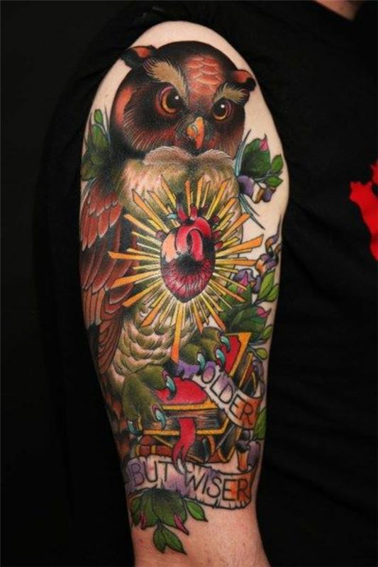 idées de tatouages ​​​​pour les hommes tatouage avant-bras coloré
