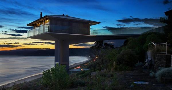domy snów Fairhaven Beach House australia F2 Architektura zachód słońca