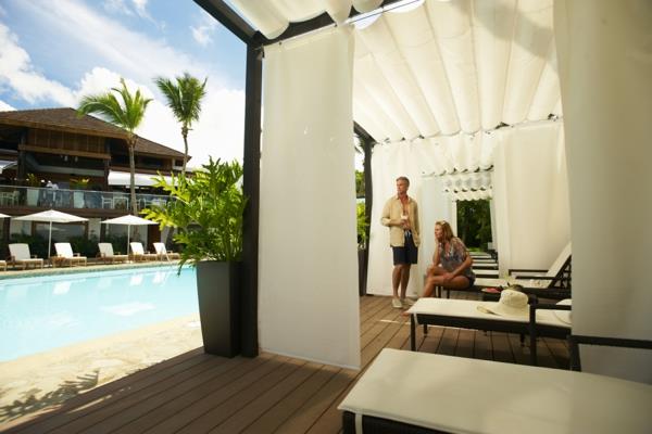 vacances de rêve piscine des caraïbes après-midi détente