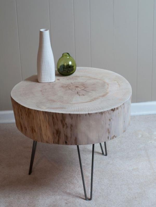 bois flotté vase table table basse pièce de construction
